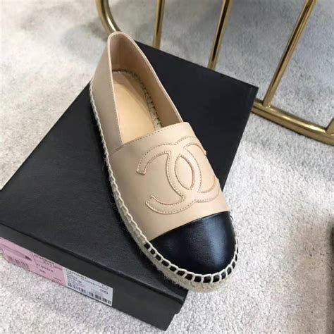 chanel leather espadrilles sizing